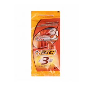 خود تراش بیک مدل sensitive 3 بسته 2 عددی