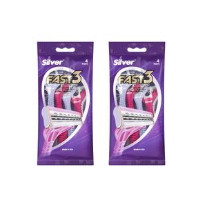 خود تراش سیلور مدل fast3 lady مجموعه 2 عددی