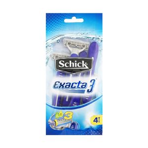 خود تراش شیک مدل exacta3 بسته 4 عددی
