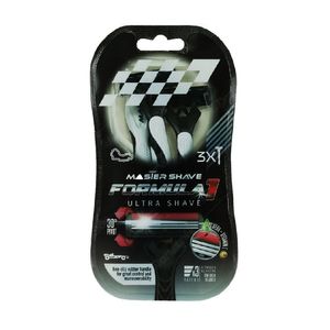 خود تراش مستر شیو مدل formula1 بسته 3 عددی