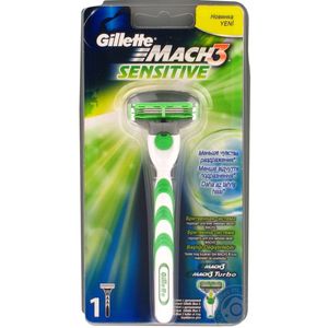 خود تراش ژیلت مدل mach 3 sensitive