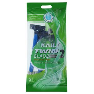 خود تراش کایلی مدل twin blade بسته 5 عددی