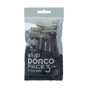 خودتراش دورکو مدل pace 3 disposable بسته 5 عددی