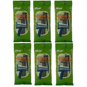 خودتراش سیلور مدل 2 sensitive مجموعه 6 عددی