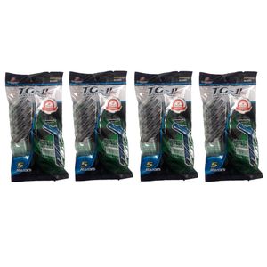 خودتراش مردانه دورکو مدل tg ii plus چهار بسته 5 عددی