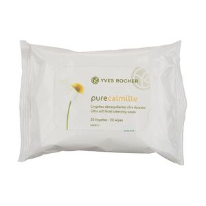 دستمال مرطوب ایو روشه مدل pure calmille بسته 20 عددی