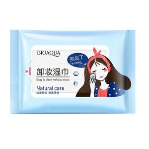 دستمال مرطوب بایو آکوا مدل natural care بسته 25 عددی