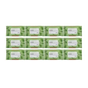 دستمال مرطوب بیول مدل aloe vera مجموعه 12 عددی