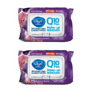 دستمال مرطوب دافی مدل age fightering q10 plus مجموعه 2 عددی