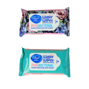 دستمال مرطوب دافی مدل anti bacterial g10 مجموعه 2 عددی