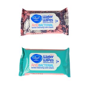 دستمال مرطوب دافی مدل anti bacterial g20 مجموعه 2 عددی