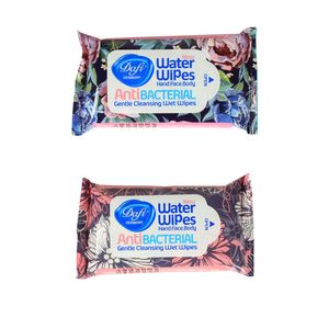 دستمال مرطوب دافی مدل anti bacterial g30 مجموعه 2 عددی