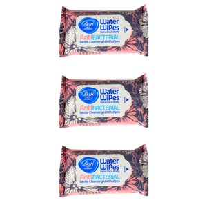 دستمال مرطوب دافی مدل anti bacterial gn مجموعه 3 عددی