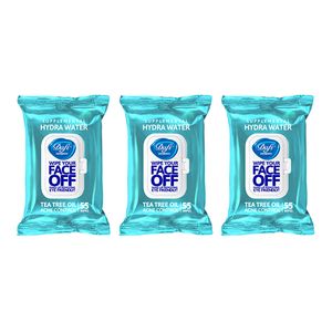 دستمال مرطوب دافی مدل hydra water مجموعه ۳ عددی