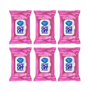 دستمال مرطوب دافی مدل japanese cherry blossom مجموعه 6 عددی