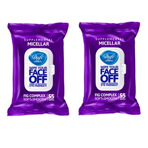 دستمال مرطوب دافی مدل micellar مجموعه 2 عددی