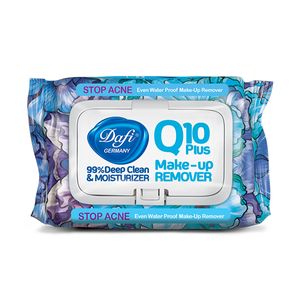 دستمال مرطوب دافی مدل q10 stop acne بسته 50 عددی