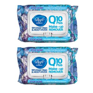 دستمال مرطوب دافی مدل q10 stop acne مجموعه 2 عددی