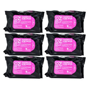 دستمال مرطوب دکتر آز مدل acne sports مجموعه 6 عددی