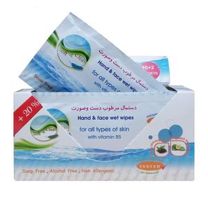 دستمال مرطوب سافت اند کلین کد 05 مجموعه 4 عددی