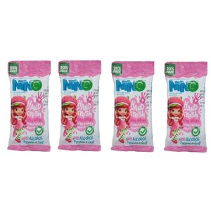 دستمال مرطوب نینو کد 002 مجموعه 4 عددی