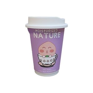 دستمال مرطوب نیچر مدل قوطی کافی کد 012 بسته 30 عددی