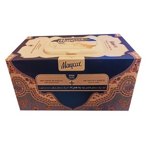 دستمال مرطوب و کاغذی ماکسی کول مدل 464 بسته 180 عددی