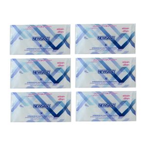 دستمال مرطوب پاک کننده آرایش نیوساد مدل ant 6 بسته 120 عددی