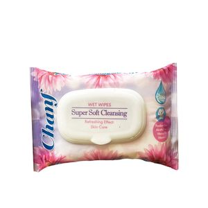 دستمال مرطوب چانف مدل super soft x2 بسته 42 عددی