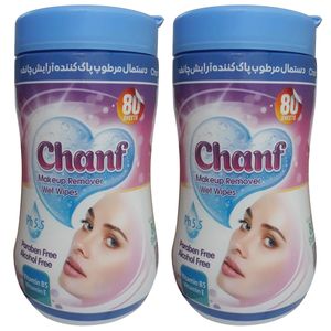 دستمال مرطوب چانف کد ch800 مجموعه 2 عددی