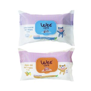 دستمال مرطوب کودک وی کر مدل wet wipes مجموعه دو عددی