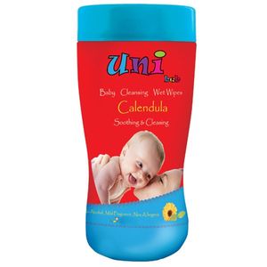 دستمال مرطوب یونی بب تمیز کننده کودک  بسته 54 عددی