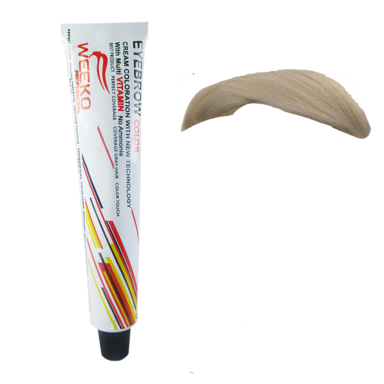 رنگ ابرو ویکو سری dark chocolate blonde شماره wn10