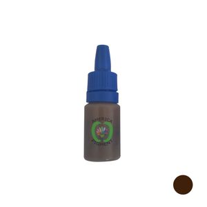 رنگ تتو آمریکاپیگمنت مدل second 10 حجم 10 میلی لیتر رنگ قهوه ای تیره