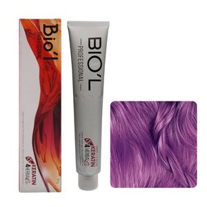 رنگ مو بیول سری purple شماره 7.22 حجم 100 میلی لیتر رنگ بادمجانی متوسط