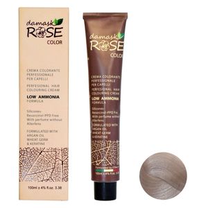 رنگ مو داماسک رز شماره 10_1 حجم 100 میلی لیتر رنگ بلوند خاکستری فوق العاده روشن