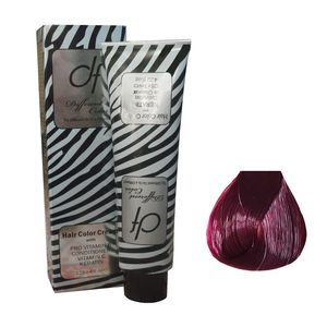 رنگ مو دیفرنت مدل keratin شماره 6.20 حجم 125 میلی لیتر رنگ بادمجانی خیلی روشن