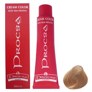 رنگ مو پروکسا سری chocolate شماره 9.37 حجم 60 میلی لیتر رنگ بلوند شکلاتی خیلی روشن