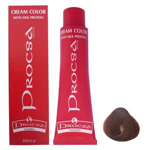 رنگ مو پروکسا سری coffee brown شماره 6.51 حجم 60 میلی لیتر رنگ بلوند نسکافه ای تیره