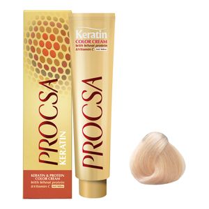 رنگ مو پروکسا سری lighteners شماره 902 حجم 100 میلی لیتر رنگ روشن کننده بلوند صدفی