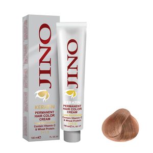 رنگ مو ژینو سری pearl golden شماره 23 8 حجم 100 میلی لیتر رنگ بلوند صدفی طلایی روشن