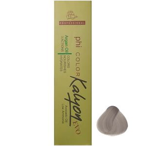رنگ مو کالیون سری smoky شماره c8 حجم 125 میلی لیتر رنگ بلوند دودی خیلی روشن
