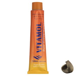 رنگ مو گیاهی ویتامول سری matt مدل extra light blonde شماره 9.3