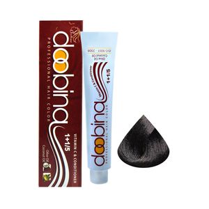 رنگ موی دوبینا شماره c4 5.1 حجم 100 میلی لیتر رنگ قهوه ای دودی روشن