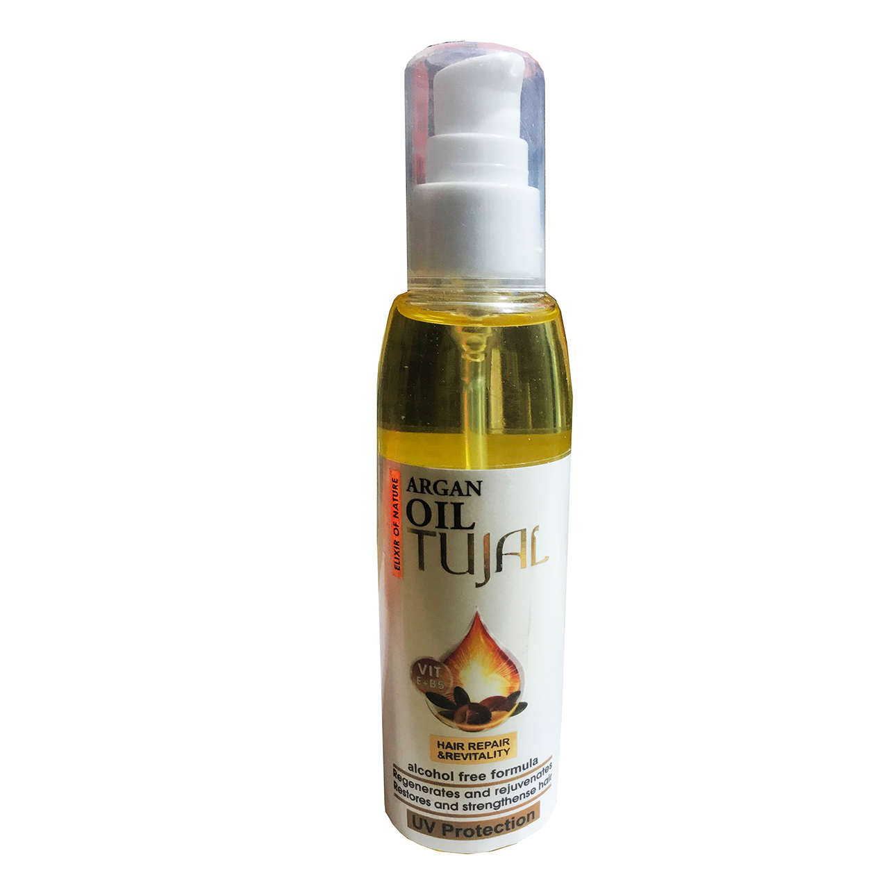 روغن آرگان توجال مدل uv حجم 90 میلی لیتر