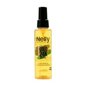 روغن آرگان نلی مدل اکسیر گلد 24k حجم 100 میلی لیتر