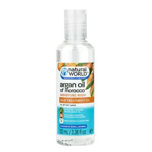 روغن آرگان نچرال ورلد سری moisture rich مدل مراکش حجم 100 میلی لیتر