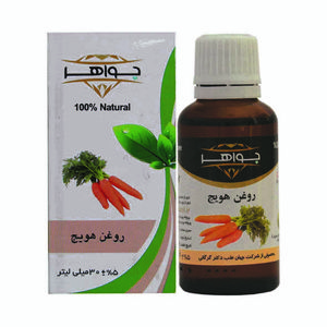 روغن آفتاب جواهر مدل هویج حجم 30 میلی لیتر
