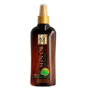 روغن آفتاب مای مدل aloe vera spf6 حجم 200 میلی لیتر