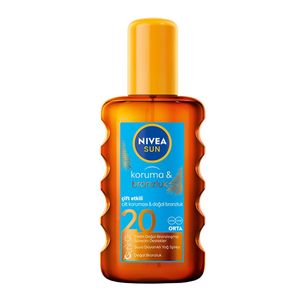 روغن آفتاب نیوآ مدل koruma bronzluk orta حجم 200 میلی لیتر